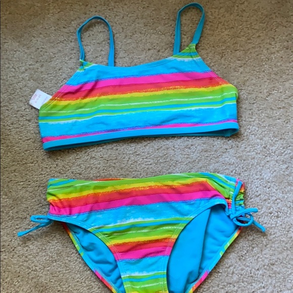 rainbow bikini swimsuit
